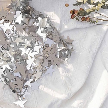 Aksod Sexy See Through Star Sequins Skirt for Women