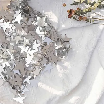 Aksod Sexy See Through Star Sequins Skirt for Women