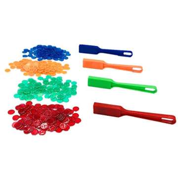 Yuanhe Magnetic Bingo Wand Chips - Magnetic Fun for All Ages