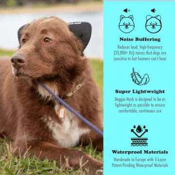 Doggie Hush Dog Headphones for Anxiety Relief