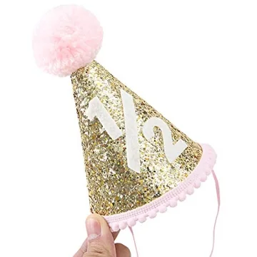WAOUH Half Birthday Crown Hat for Baby's Milestones