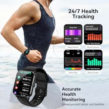 Smart Watch for Men Women - Health & Activity Tracker