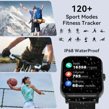 Smart Watch for Men Women - Health & Activity Tracker