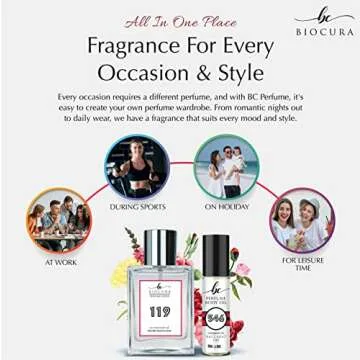 BIOCURA BC Perfume 237 Inspired by Tom F Last Cherry For General Usage Replica Fragrance Dupes Eau de Parfum Spray Bottle 1.7 Fl Oz/50ml-X1