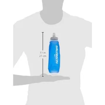 Salomon SOFT FLASK Running Hydration Accessories 500ml/17 SPEED, Clear Blue, NS