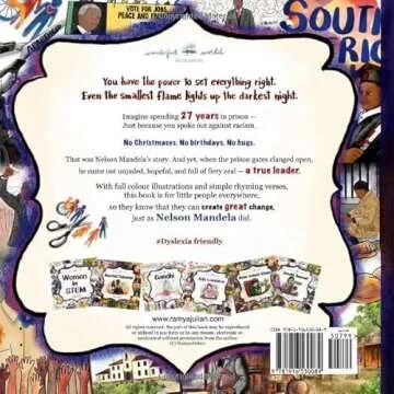 Nelson Rolihlala Mandela - A Biography in Rhyme: The perfect snuggle time read so little readers eve...