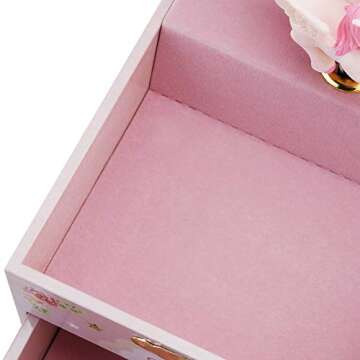 Enchanting Musical Jewelry Box for Girls with Unicorn