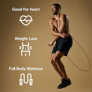 Durable Adjustable Jump Rope for All Ages - XYLsports