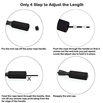 Durable Adjustable Jump Rope for All Ages - XYLsports