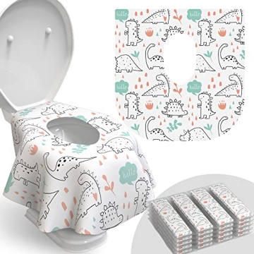 Extra-Large Disposable Toilet Seat Covers for Kids and Adults