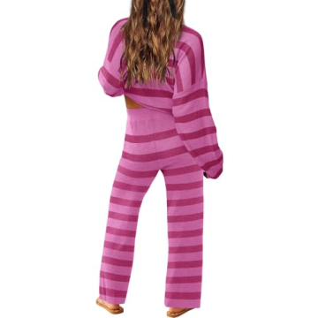 LAMISSCHE Women's Cozy Oversized Lounge Set