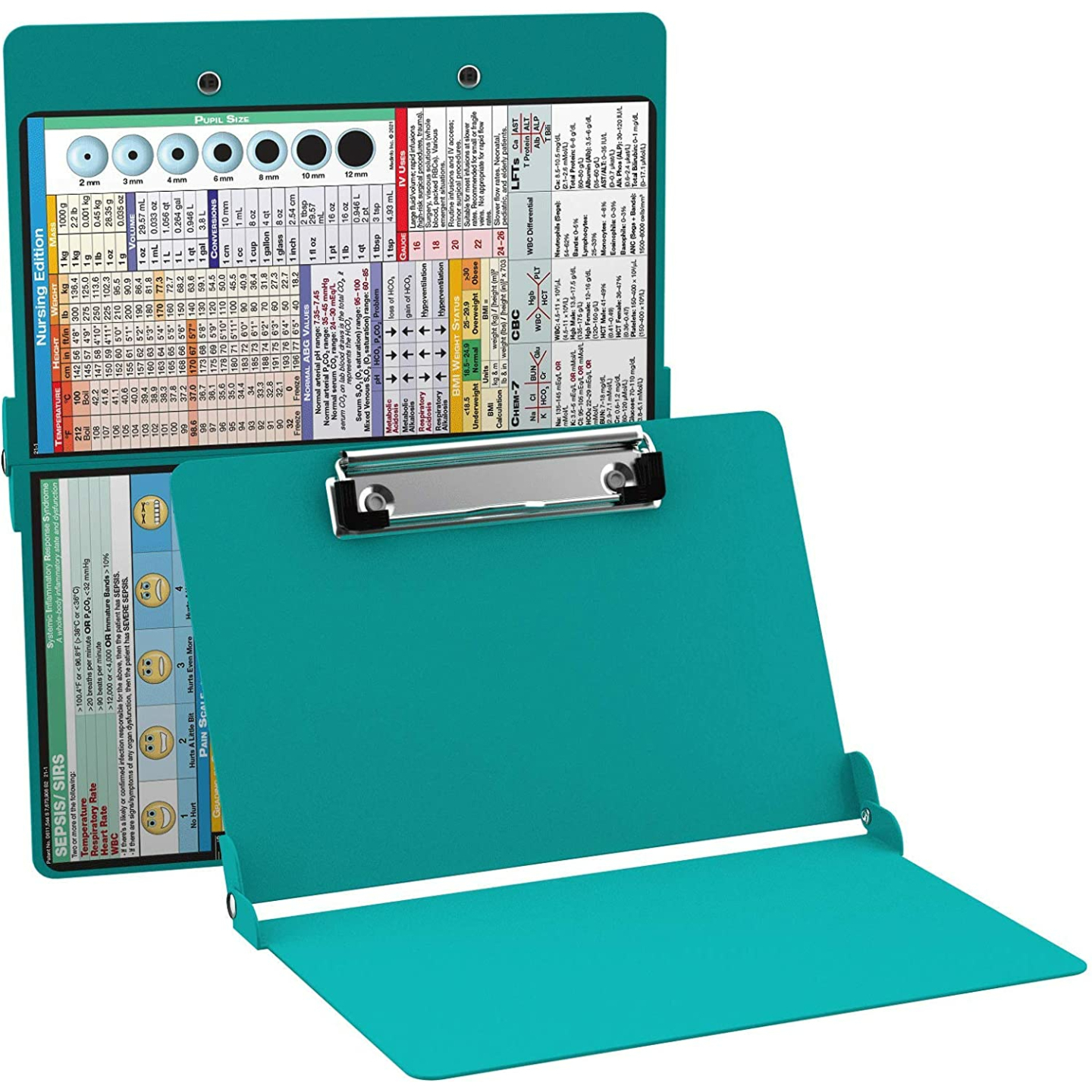 Teal Nursing WhiteCoat Clipboard® for Healthcare