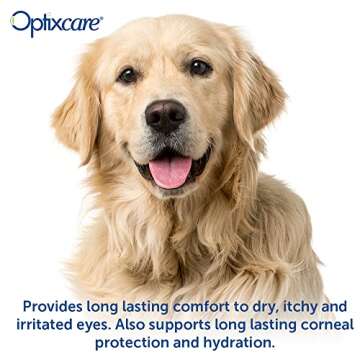 OptixCare Pet Eye Lube Plus + Hyaluron 20g for Dog Cat Horses