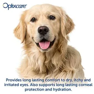 OptixCare Pet Eye Lube Plus + Hyaluron 20g for Dog Cat Horses