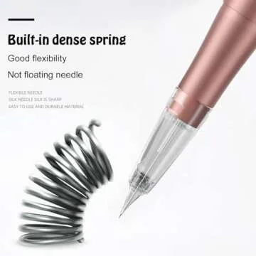 YBEAUTY Permanent Makeup Kit with Cartridge Needles for Artists