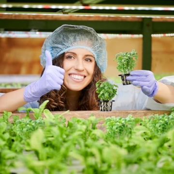 50 Rockwool Cubes with Plant Net Pots - Perfect Hydroponics Starter