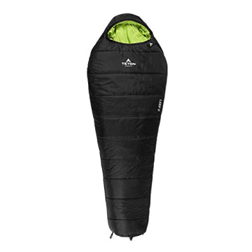 TETON Sports Leef Mummy Sleeping Bag - Lightweight Sleeping Bag for Backpacking, Camping, and Hiking...