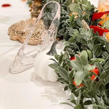 Orgrimmar 12PCS Realistic White Pumpkins for Fall Decor