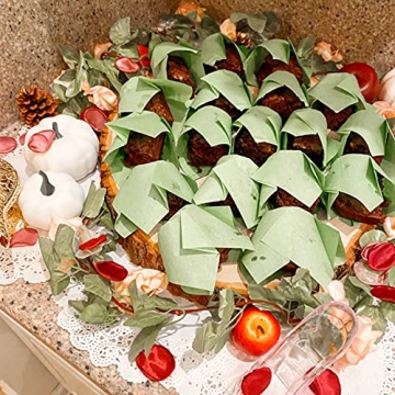 Orgrimmar 12PCS Realistic White Pumpkins for Fall Decor