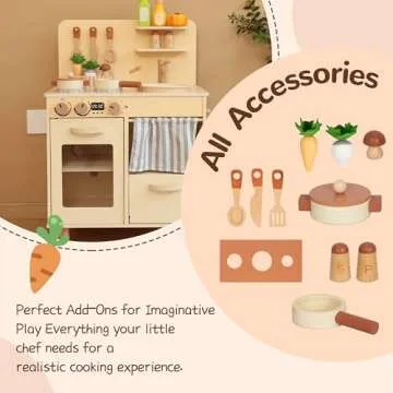 Leeshyah Play Kitchen - Creative & Safe Toy for Kids