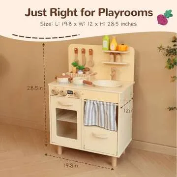 Leeshyah Play Kitchen - Creative & Safe Toy for Kids