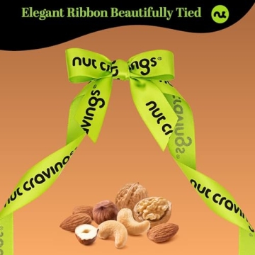 NUT CRAVINGS Gourmet Nuts Gift Basket Perfect for All Occasions