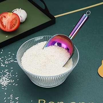 Rainbow Ice Scoop - Stylish, Durable, and Functional