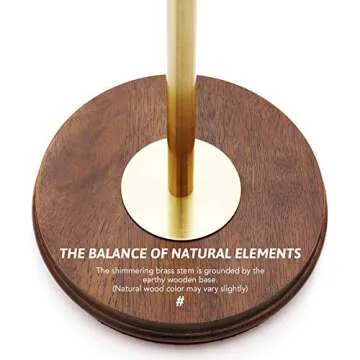 VONLUCE Gold Floor Lamp Mid-Century Modern Adjustable