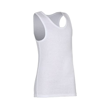 Soft Cotton Tank Top Undershirt for Toddlers - 6 Pack