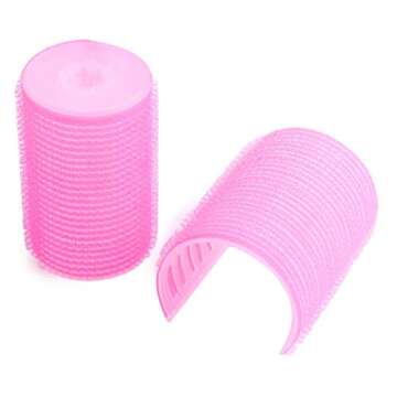 Small Hair Rollers Bangs Curlers Hair Curling Styling Tools DIY Self Grip Hair Rollers For Home Ana Hair Salon (2 pcs set)