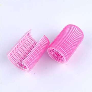 Small Hair Rollers Bangs Curlers Hair Curling Styling Tools DIY Self Grip Hair Rollers For Home Ana Hair Salon (2 pcs set)