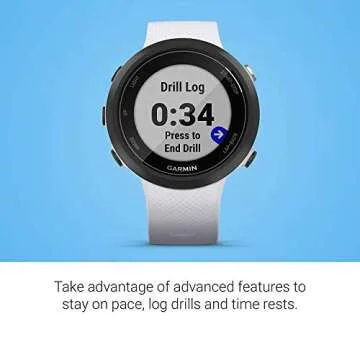 Garmin Swim 2 GPS Swimming Smartwatch - Swim Smart