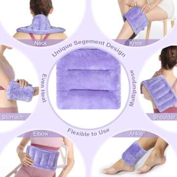 SuzziPad Microwave Heating Pad for Pain Relief and Relaxation