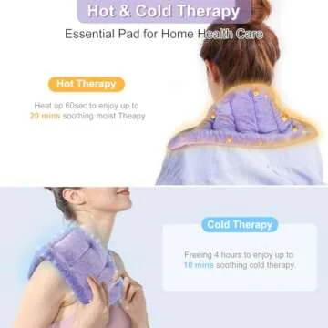 SuzziPad Microwave Heating Pad for Pain Relief and Relaxation