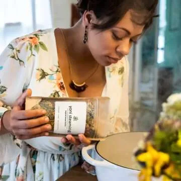 Yoni Steaming Herbs (5 Steams) | Cleansing + Gentle Formula | Formulated by Trained Herbalist | USDA Organic Vaginal Steam, V-Steam, Yoni Steaming Herbs | V Steam Kit