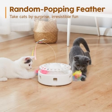 Potaroma Cat Toys 3in1 Automatic Interactive Toy