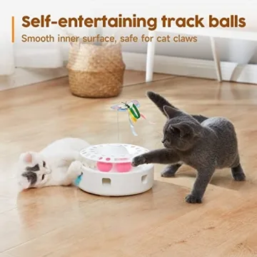 Potaroma Cat Toys 3in1 Automatic Interactive Toy