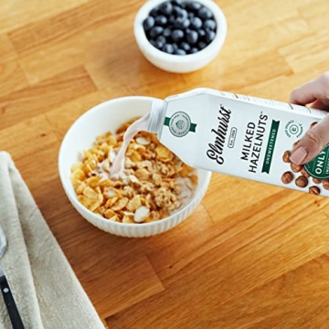 Elmhurst Milked Hazelnuts Unsweetened Milk 32oz Pack of 6
