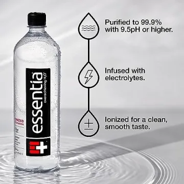 Essentia Alkaline Water Pack of 12 - 99.9% Pure
