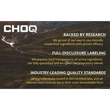 Premium Choq® Shilajit Capsules for Vitality and Focus