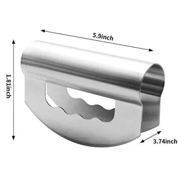 Mezzaluna Salad Chopper with Storage Bag and Protective Covers