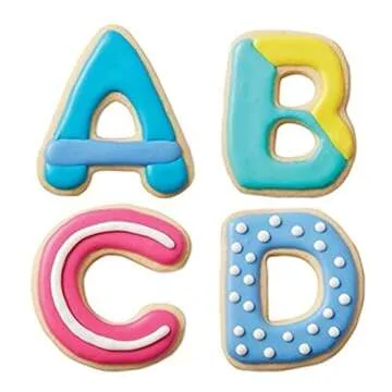 Wilton Alphabet and Number Cookie Cutter Set