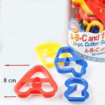 Wilton Alphabet and Number Cookie Cutter Set