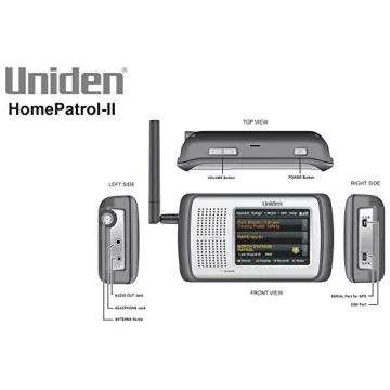 Uniden HomePatrol-2 Touchscreen Police Scanner