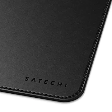 Satechi Eco-Leather Mouse Pad Ergonomic Waterproof Desk Mat