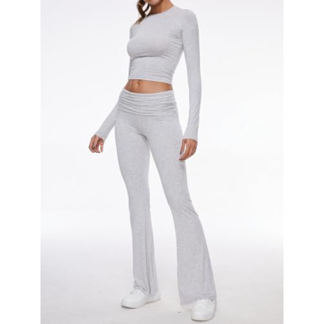 AnotherChill Women's 2 Piece Lounge Set for Casual Comfort