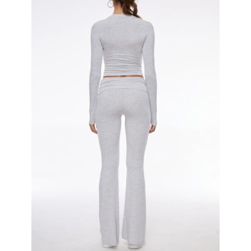 AnotherChill Women's 2 Piece Lounge Set for Casual Comfort