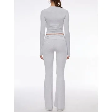 AnotherChill Women's 2 Piece Lounge Set for Casual Comfort