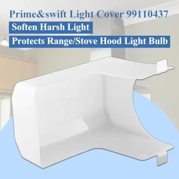 99110437 Range Hood Light Cover fit for Broan Nutone 41000 40000 42000 45000 BP43 S99110437 99110437 fit for Broan Range Hood Light Cover prime&swift