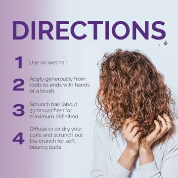 Original Curl Keeper Anti-Frizz Hair Styler - Lightweight Liquid Gel